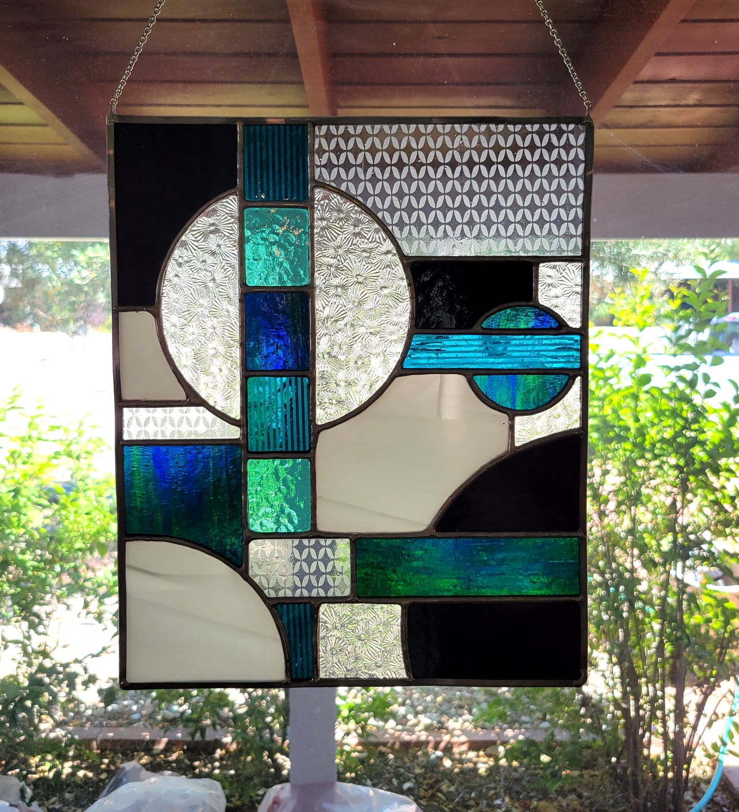 Tango in Teal Panel