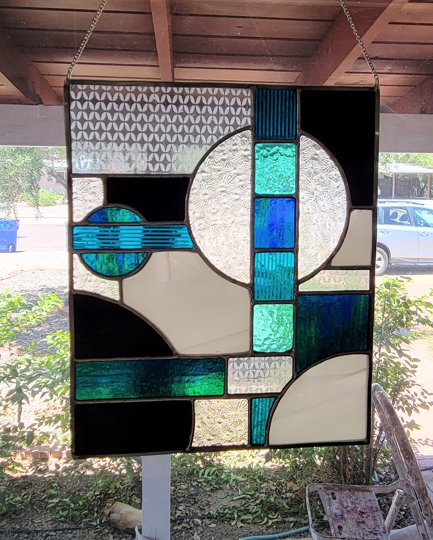 Tango in Teal Panel