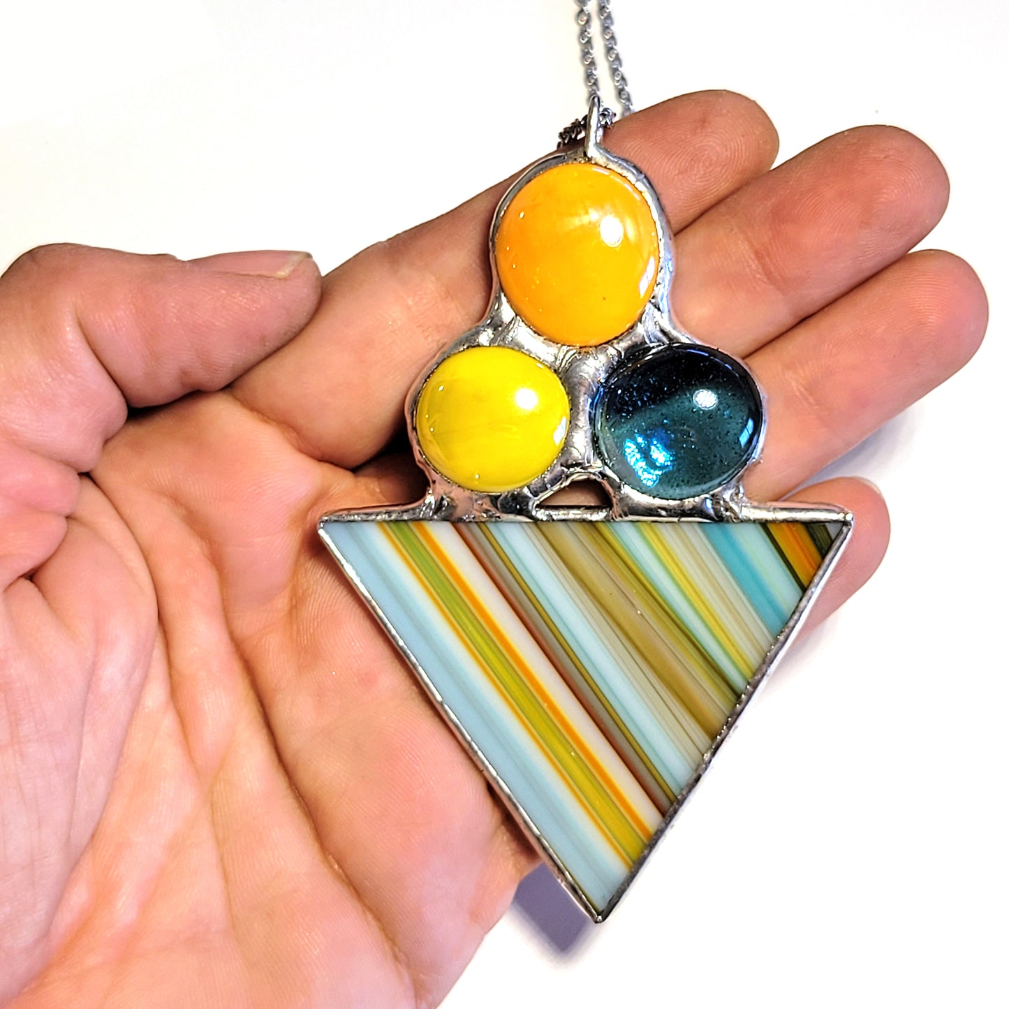 Colored Stripes Necklaces