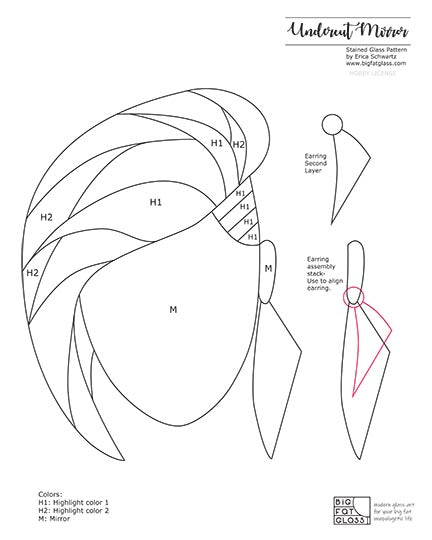 Pattern- Undercut Mirror Hobby License