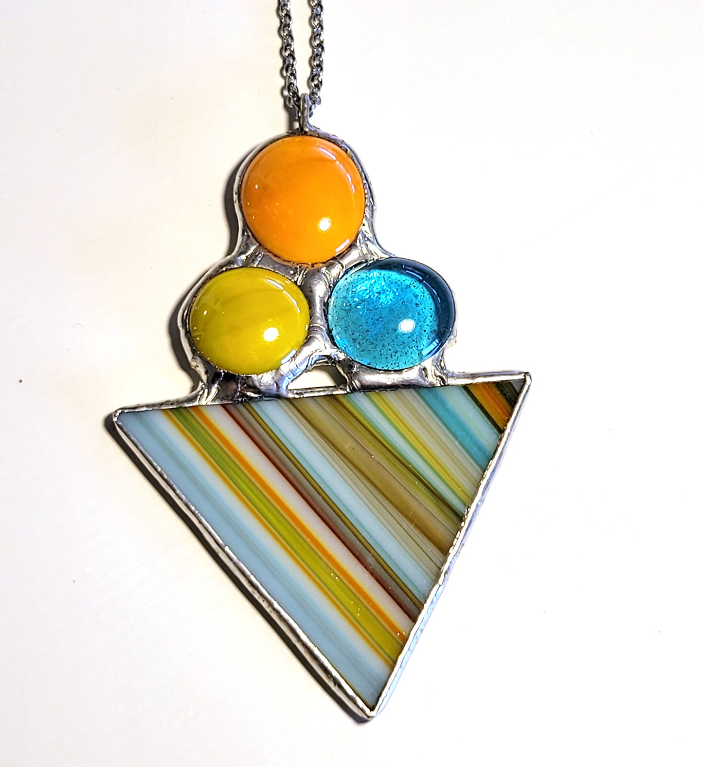 Colored Stripes Necklaces