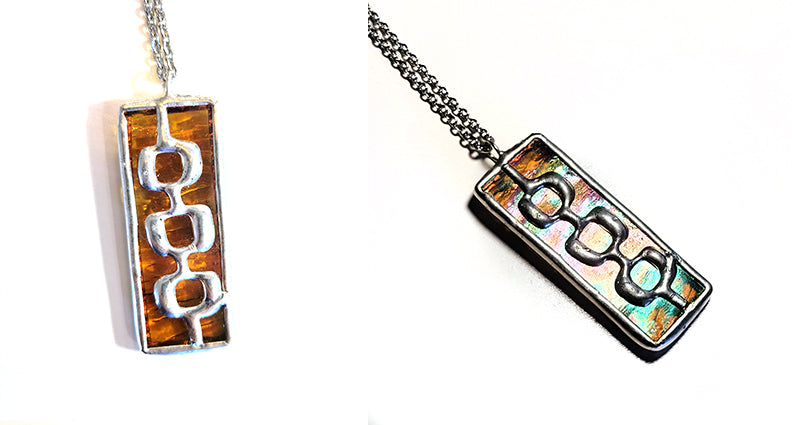 Mid-Century Modern Overlay Necklaces